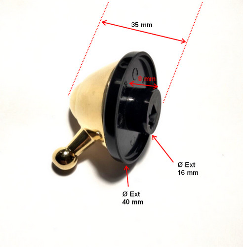 Bouton manette four - , brandt